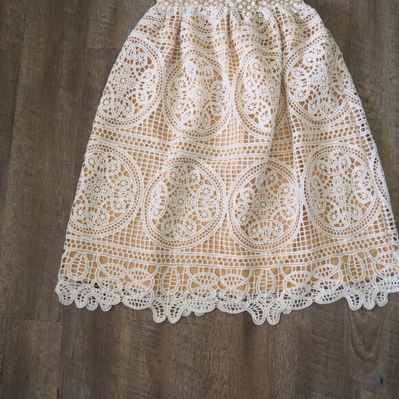 * Two Sisters The Label Annabelle Lace Midi Dress sz US 6 - Picture 6 of 8